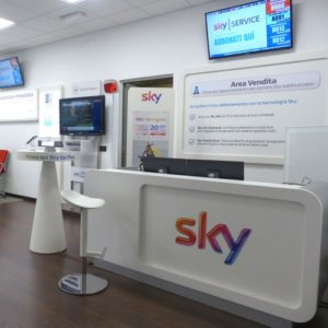 Banco nuovi contratti Sky presso Tesser Antenne