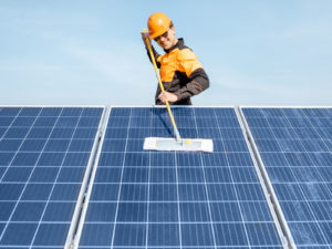 Pulizia e lavaggio pannelli fotovoltaici