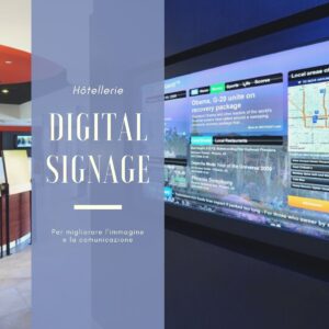 digital signage per hotel e locali