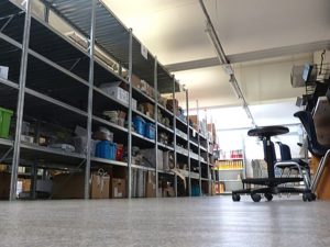 Reparto ingresso materiali ponti radio, programmazione e taratura