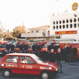 Tesser Antenne storia. Apertura punto vendita affiliato di Conegliano