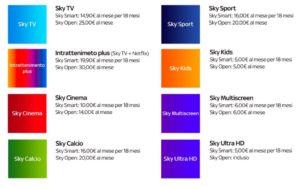 sky smart e sky open nuovi listini