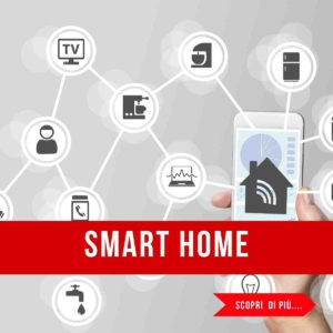 Sistemi semplici e complessi per accendere luci impianto di condizionamento, apertura cancelli. Interfaccia con Alexa e Google Home.