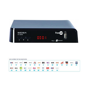 Decoder satellite Francesat SF-4300HD per la ricezione dei programmi francesi via satellite