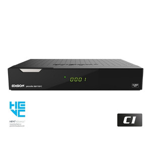 Decoder satellite + Ricevitore digitale terrestre in unico ricevitore Edison Piccolo s2+t2/c