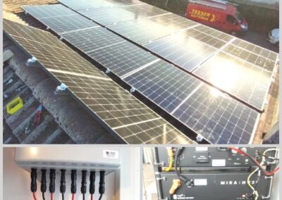 Impianto fotovoltaico da 6 kW con accumulo da 9,6 kW zona Treviso Tv. Dicembre 2022