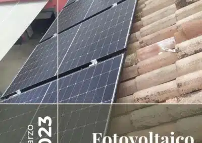 Impianto fotovoltaico da 3kWp con accumulo da 4,8kWh. Silea Tv. Marzo 2023