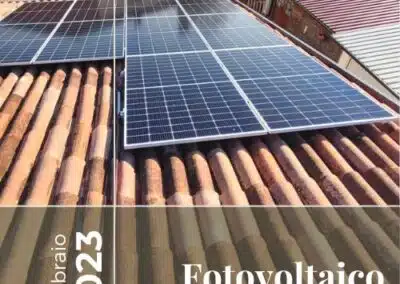 Impianto fotovoltaico da 4,2kWp. San Vendemiano Tv. Febbraio 2023