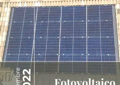 Impianto fotovoltaico da 6kWp. Montebelluna Novembre 2022