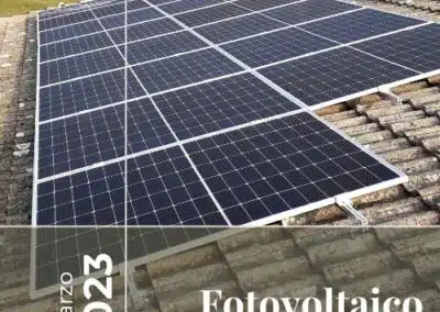 Impianto fotovoltaico da 6kWp con accumulo da 9,6 kWh. Trevignano Tv. Marzo 2023