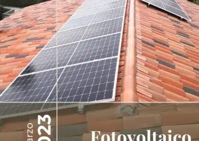 Impianto fotovoltaico da 6kWp con accumulo da 9,6 kWh. Montebelluna Tv. Marzo 2023