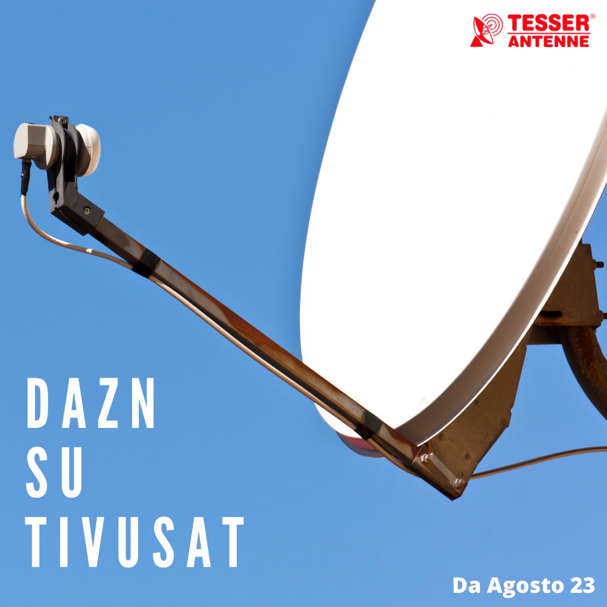 Dazn Tivusat, via libera alla trasmissione via satellite