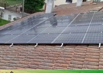 Impianto fotovoltaico, da 6 kWp con accumulo da 11,6 kWh e ottimizzatori a Marcon, VE. Novembre 2024